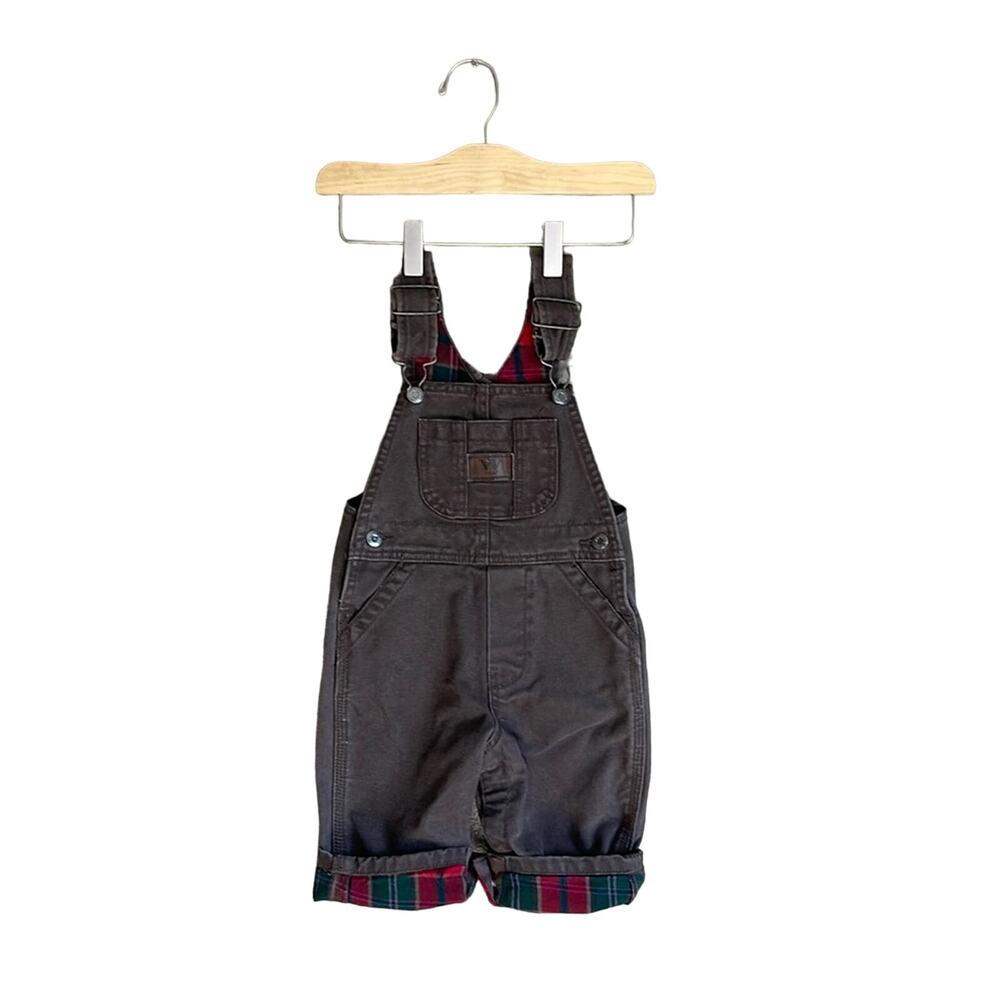 Kids‎ Walls Flannel Lined Overalls 12 Mts INV1